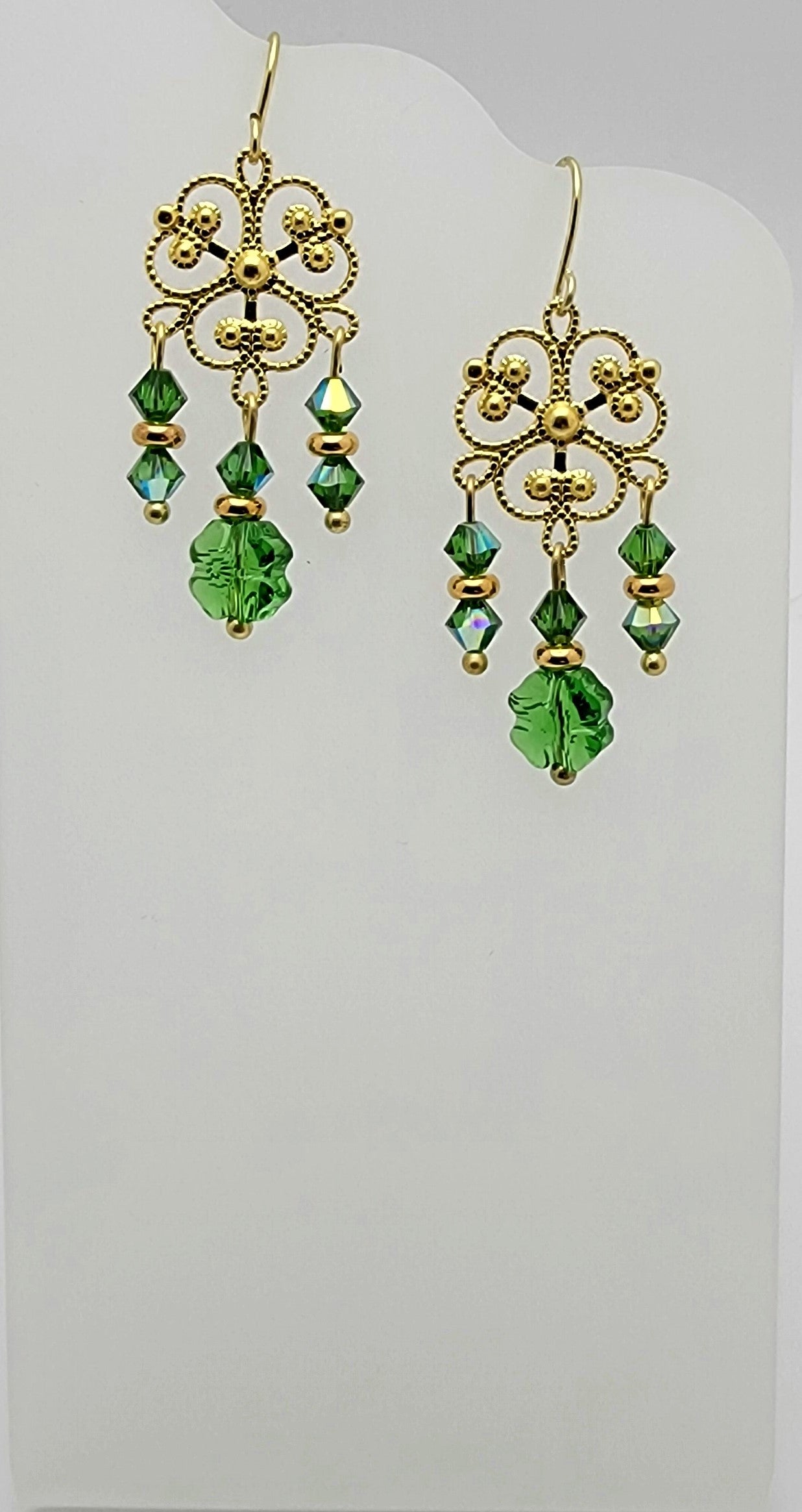 Crystal Passion and Gold Lucky Clover