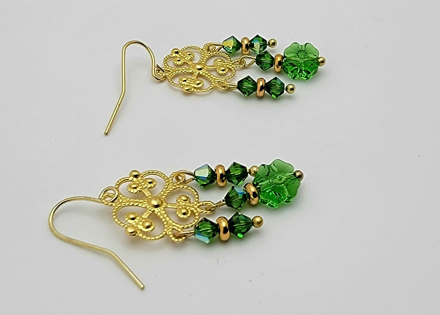 Crystal Passion and Gold Lucky Clover