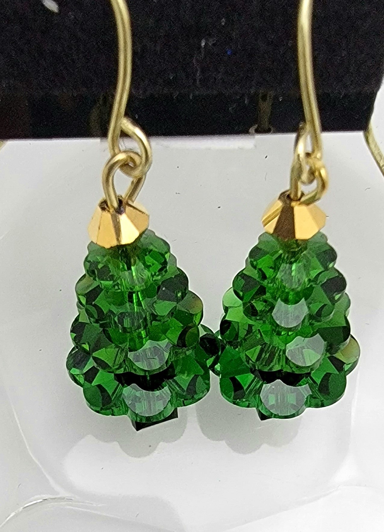 Fern Green Swarovski Crystal Christmas Tree