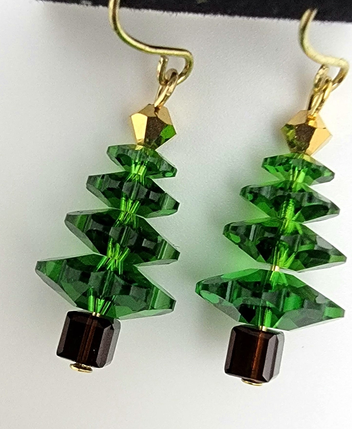 Fern Green Swarovski Crystal Christmas Tree