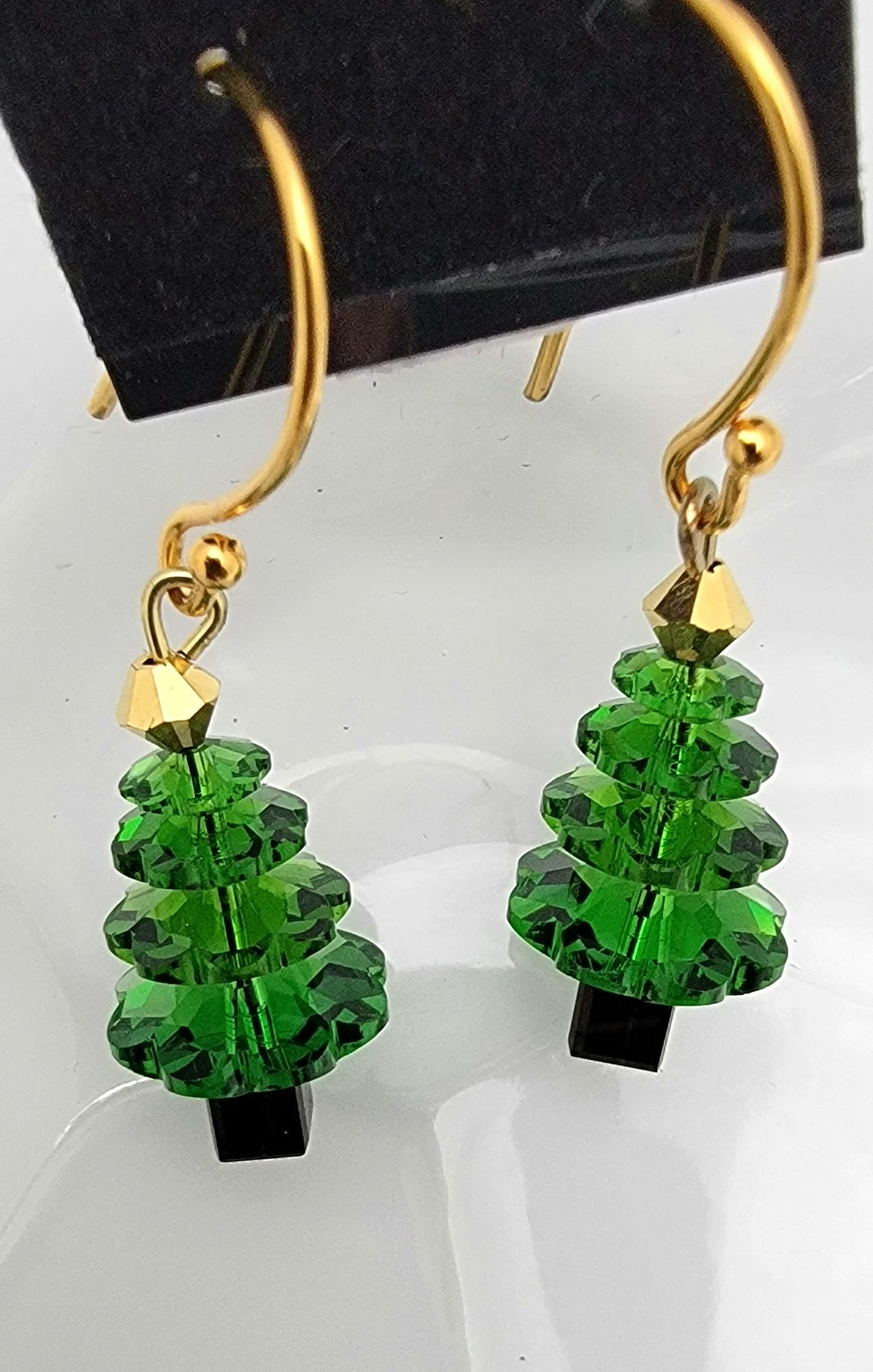 Fern Green Swarovski Crystal Christmas Tree