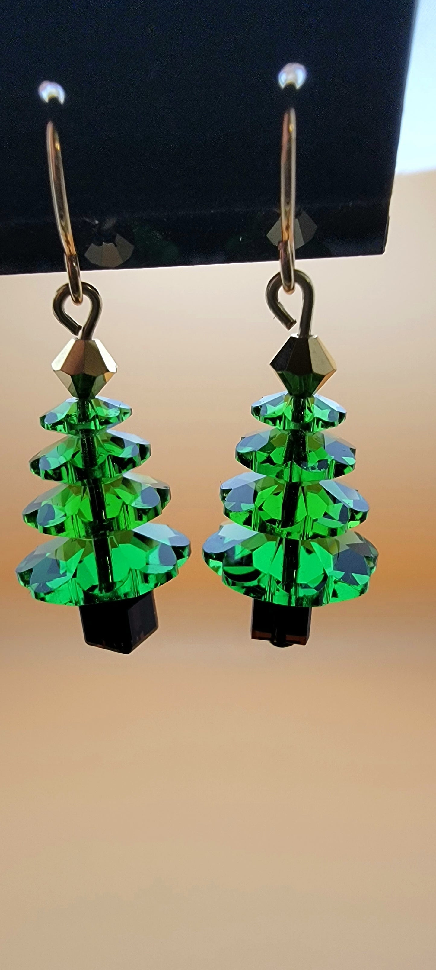 Fern Green Swarovski Crystal Christmas Tree