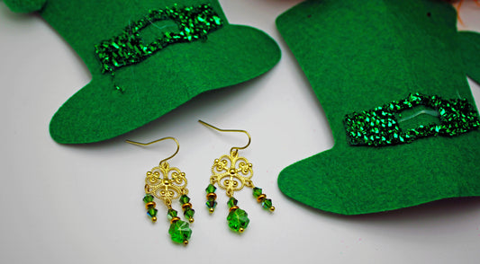 Crystal Passion and Gold Lucky Clover